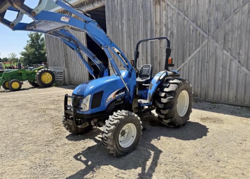 2007 New Holland Tc55DA Loader Tractor 4x4