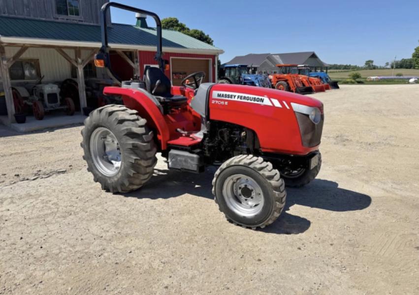 2018 Massey Ferguson 2706E 4x4 Tractor