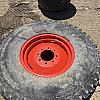 Pair of 44x18.00-20 turf tires on Kubota 8 bolt wheels