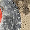 Pair of 44x18.00-20 turf tires on Kubota 8 bolt wheels