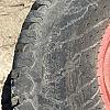 Pair of 44x18.00-20 tires on Kubota 6 bolt wheels