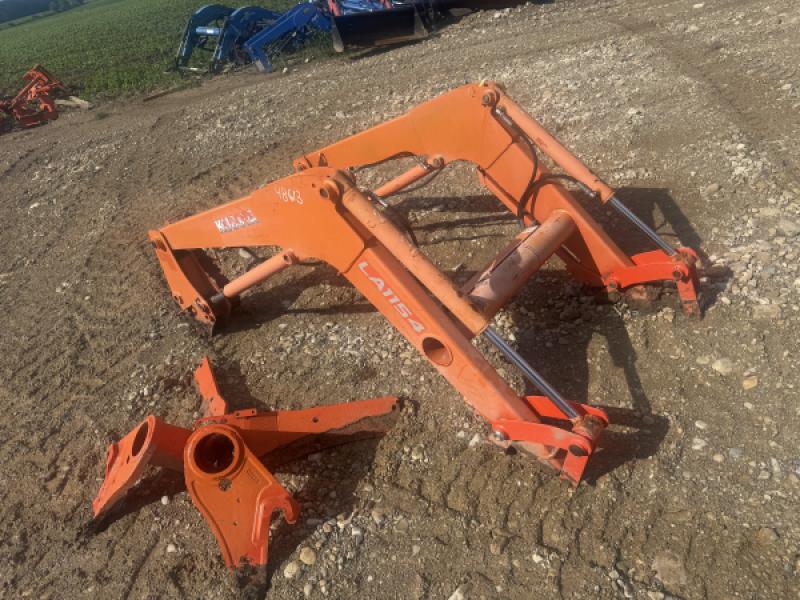 2012 Kubota LA1154 loader with brackets