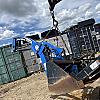 2012 New Holland 240TL loader with bucket brackets and valve