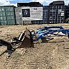 2012 New Holland 16LA loader with bucket and brackets