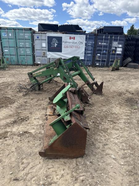2012 John Deere 541 loader with bucket and brackets