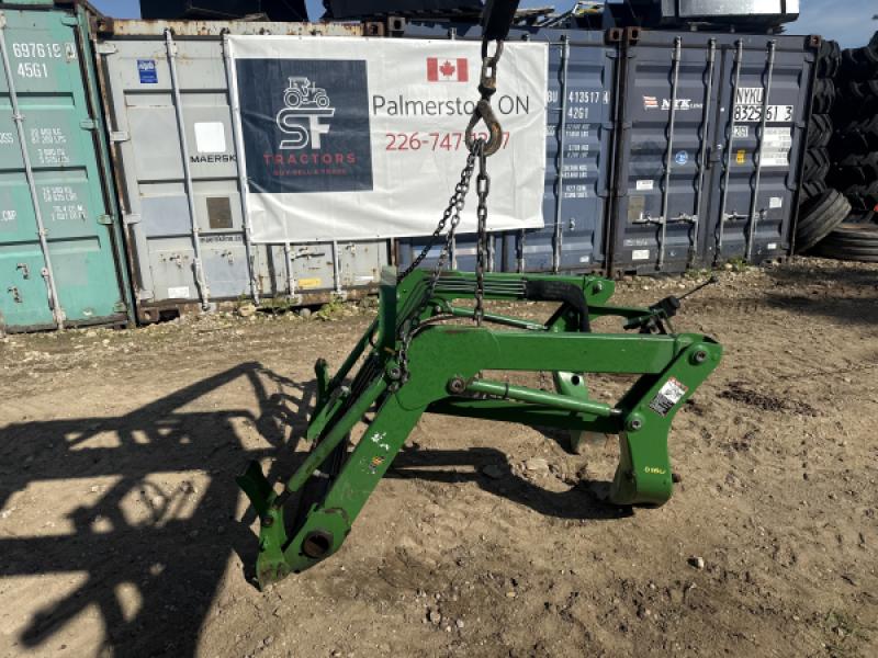 2012 John Deere D160 loader with brackets and valve