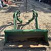 2012 John Deere D160 loader with brackets bucket and valve