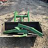 2012 John Deere loader with brackets and bucket