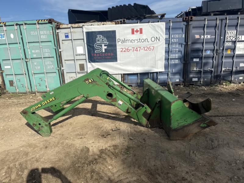 2012 John Deere 541 loader with bucket and brackets