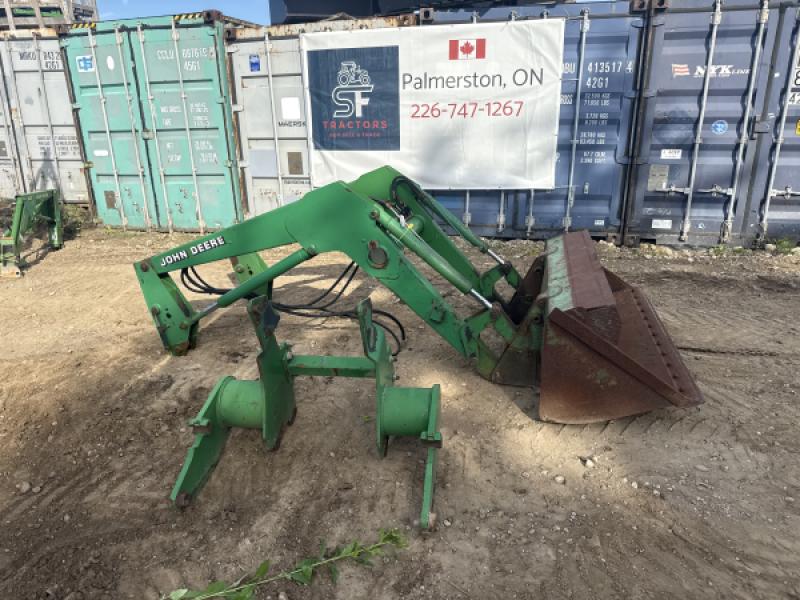 2012 John Deere 5000 series loader with brackets and bucket