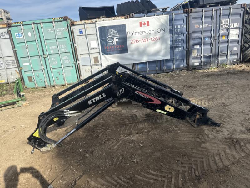 2012 unidentified Stoll F10 loader with brackets for 5000 series John Deere