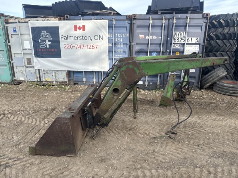 2012 John Deere loader with bucket brackets and valve