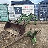2012 John Deere 245 loader with brackets and bucket
