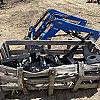 2012 Rhino Unused 3045 loader for Newholland Tc40 with brackets