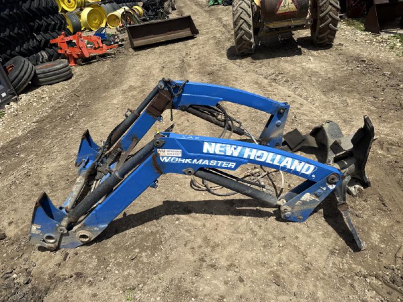 2012 New Holland Workmaster 45 loader with brackets parts