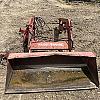2012 Massey Ferguson 1016 loader with brackets bucket and valve