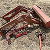 2012 Massey Ferguson 1016 loader with brackets bucket and valve