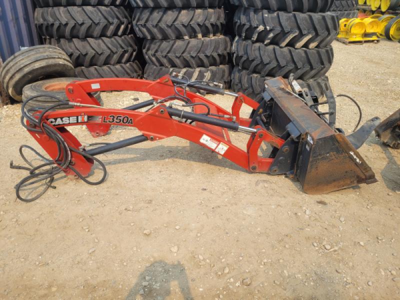 Case L350a loader with brackets bucket and valve