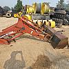 Case IH LX132 loader with bucket and brackets