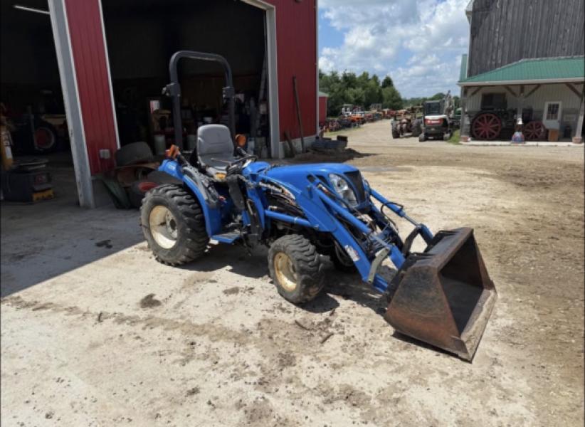 New Holland Tz25da for Salvage