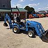 LS Tractor MT 125 Loader Backhoe 4x4