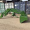 John Deere 245 loader Alo quick tach with bucket and brackets at SF Tractor Parts
