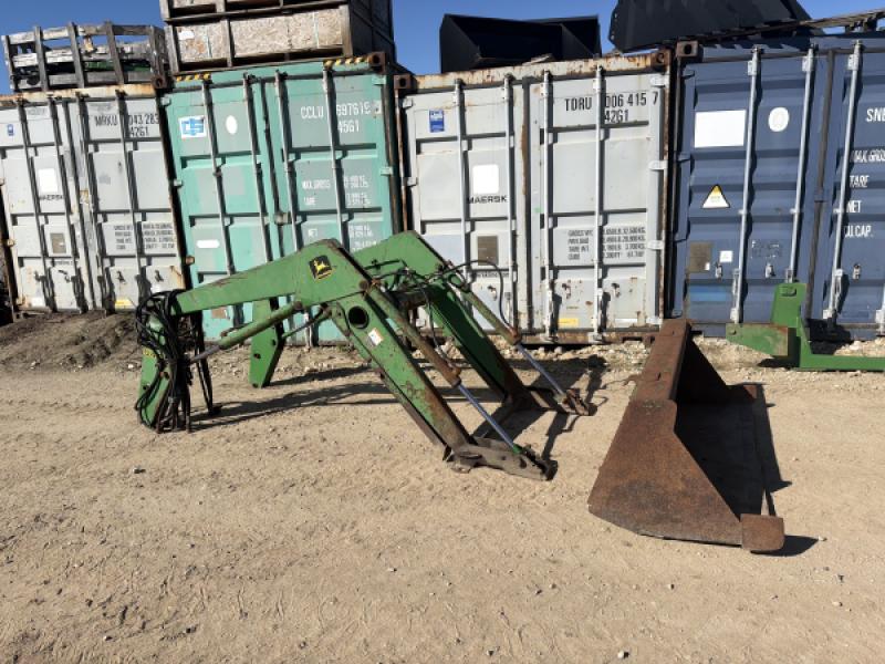 John Deere 540 loader with bucket at SF Tractor Parts