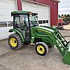 John Deere 3520 loader tractor 4x4 at SF Tractor Parts – Image 1