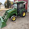 John Deere 3520 loader tractor 4x4 at SF Tractor Parts – Image 2