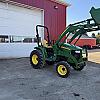 John Deere 3320 loader tractor 4x4 at SF Tractor Parts – Image 3