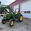 John Deere 5200 loader tractor at SF Tractor Parts – Image 3