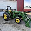 John Deere 5200 loader tractor at SF Tractor Parts – Image 5