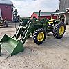 John Deere 2550 loader tractor 4x4 at SF Tractor Parts – Image 1